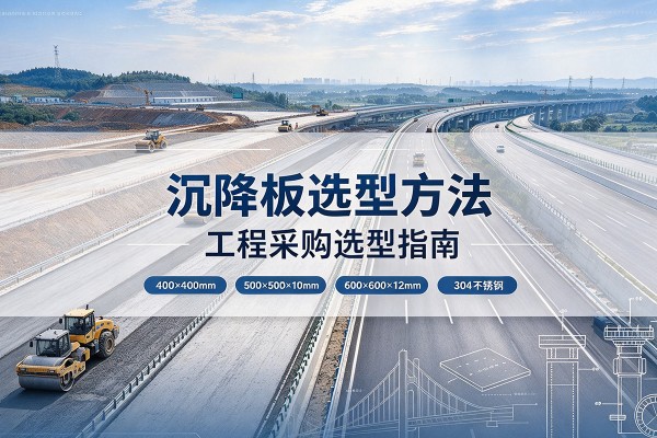 庄浪沉降板选择方法