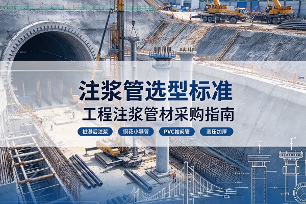 庄浪注浆管选型标准