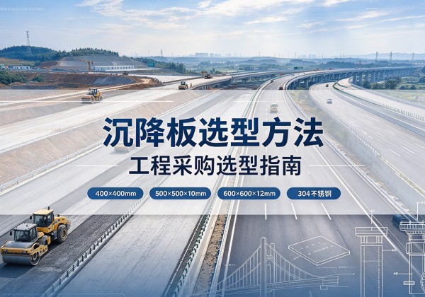 庄浪沉降板选择方法